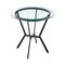 Armen Living Naomi and Chelsea 4-Piece Counter Height Dining Set in Black Metal and Gray Faux Leather SETNMCHGRBL4 - alternate 8